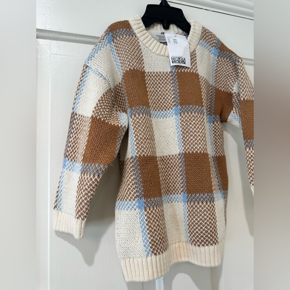 H & M toddler boys kids thick knit pattern sweater - Picture 3 of 9